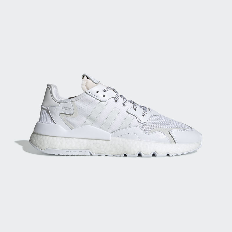 adidas Nite Jogger Triple White BD7676 Grailify